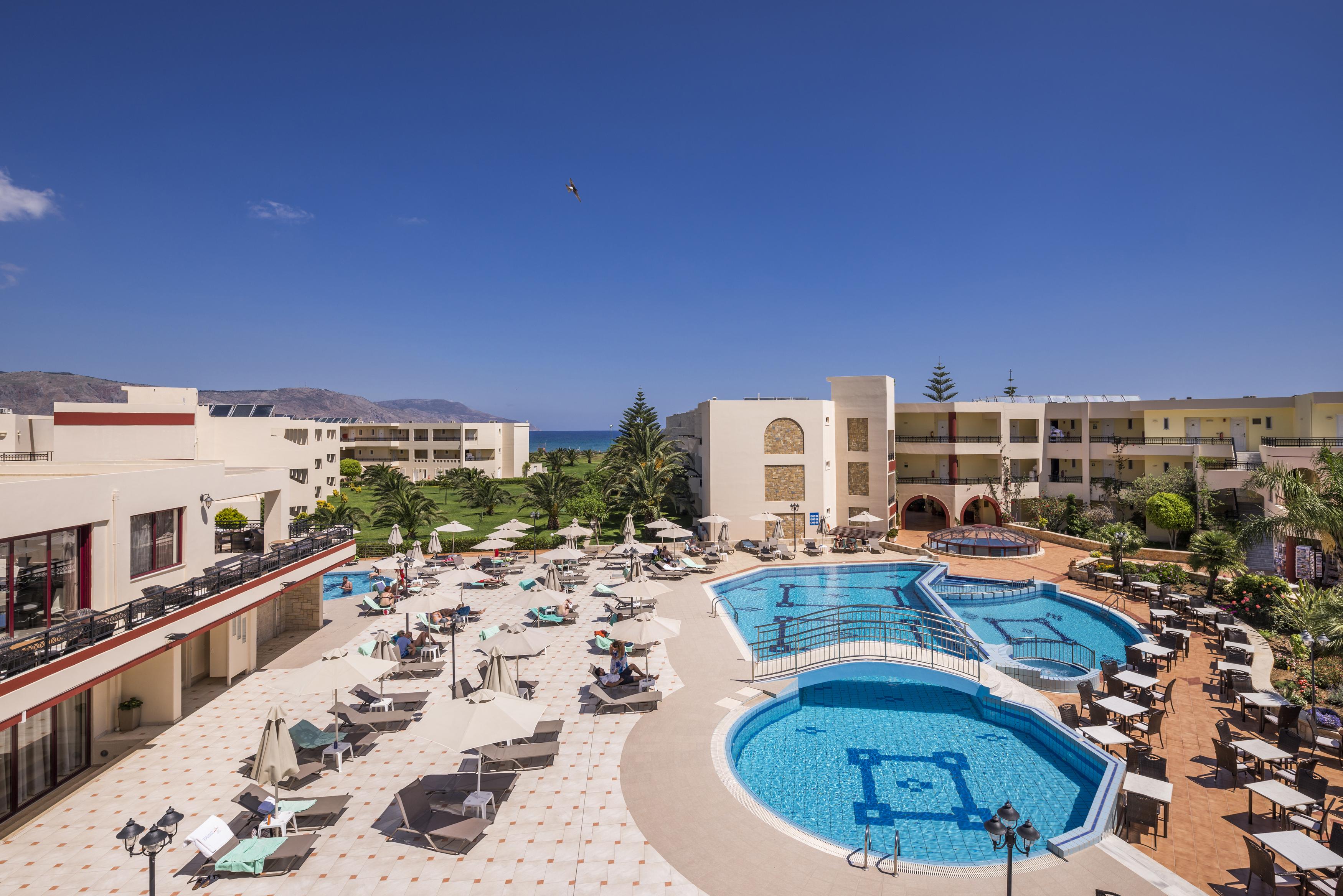 Vantaris Palace Paralia Kourna Kültér fotó