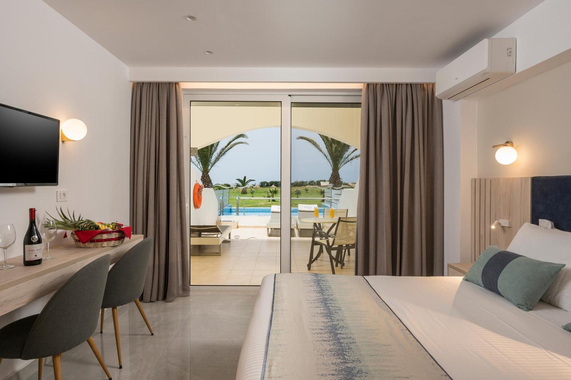 Vantaris Palace Paralia Kourna Kültér fotó