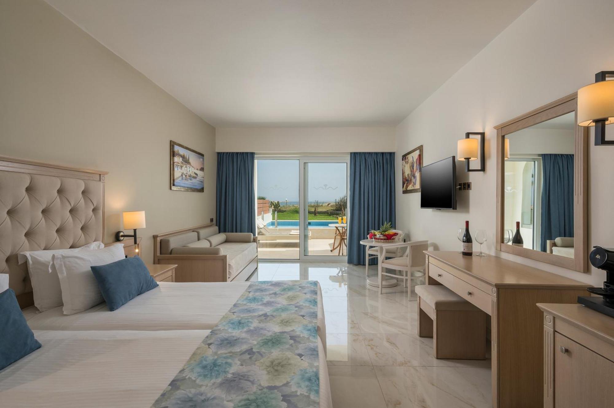 Vantaris Palace Paralia Kourna Kültér fotó