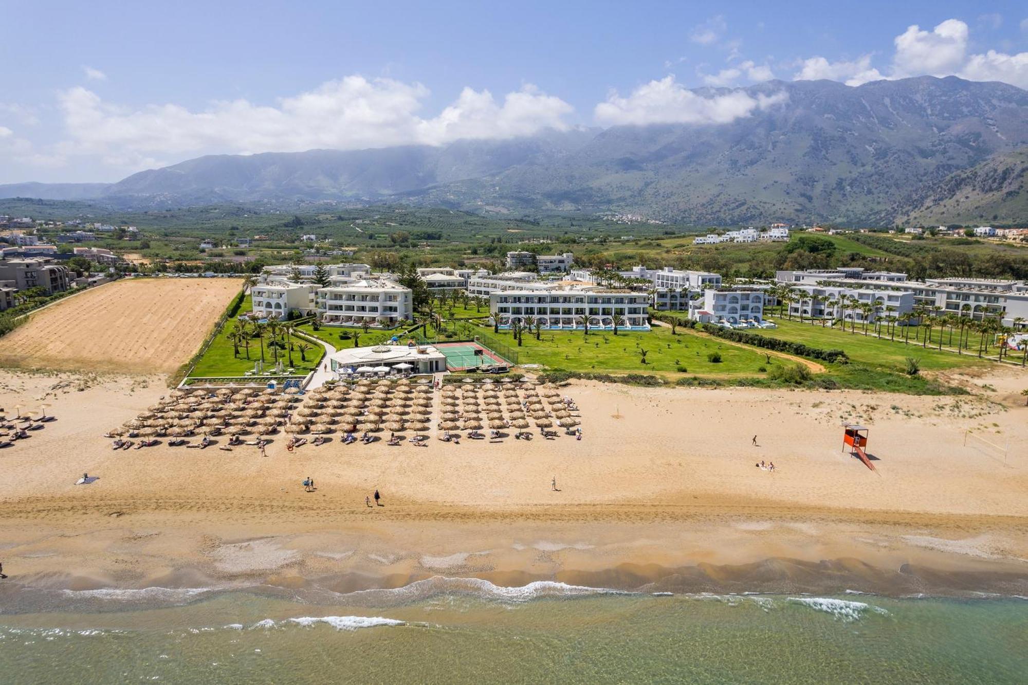 Vantaris Palace Paralia Kourna Kültér fotó