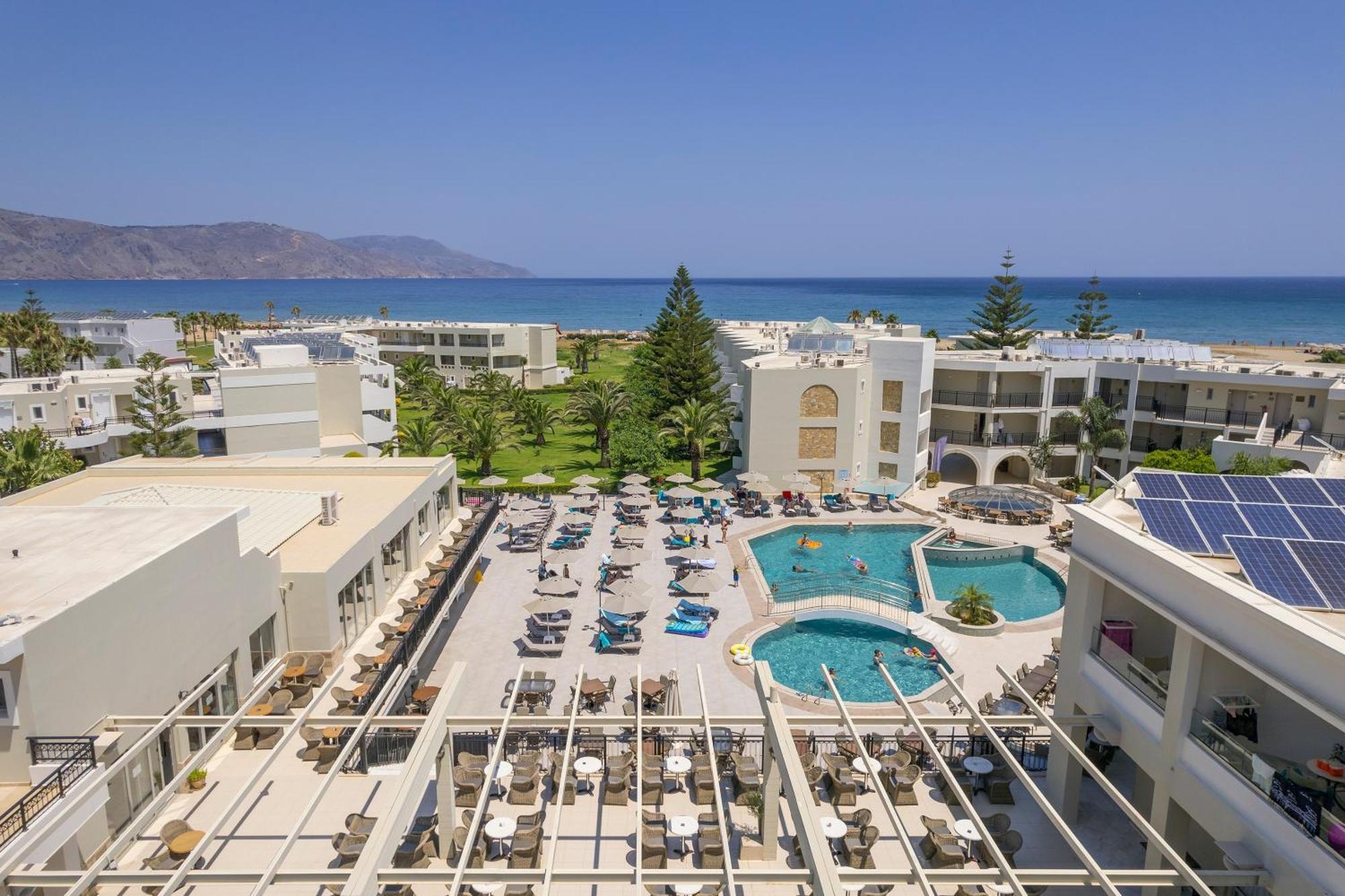 Vantaris Palace Paralia Kourna Kültér fotó