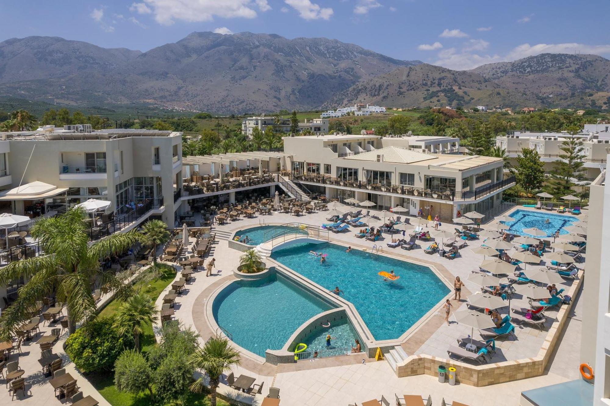 Vantaris Palace Paralia Kourna Kültér fotó